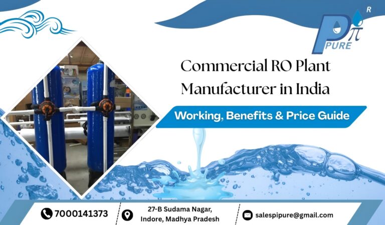 Commercial RO Plant Manufacturer in India
